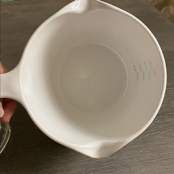 Corningware White Ceramic Cookware with Glass Lid - Picture 7 of 9